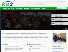 Tablet Screenshot of knx.de