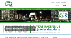 Desktop Screenshot of knx.fi