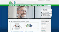 Desktop Screenshot of knx.ch